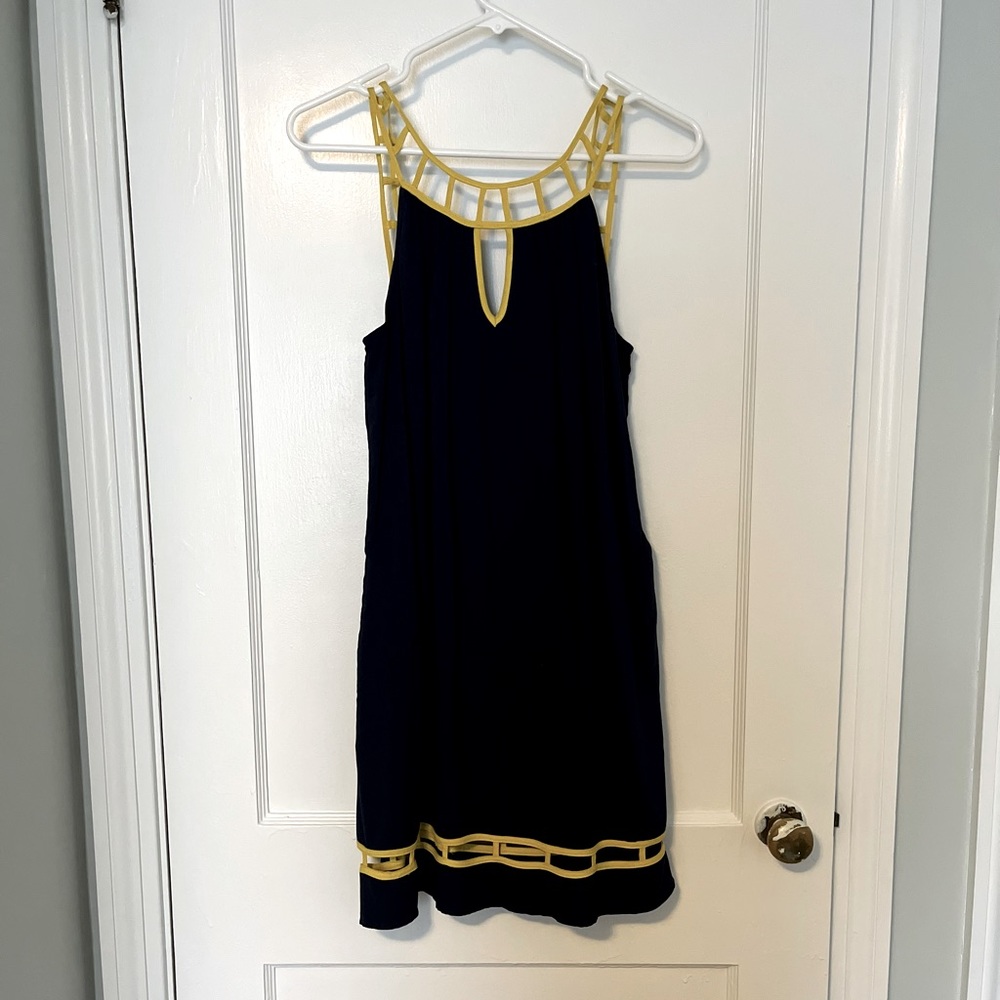 Chain strap dress, size S
